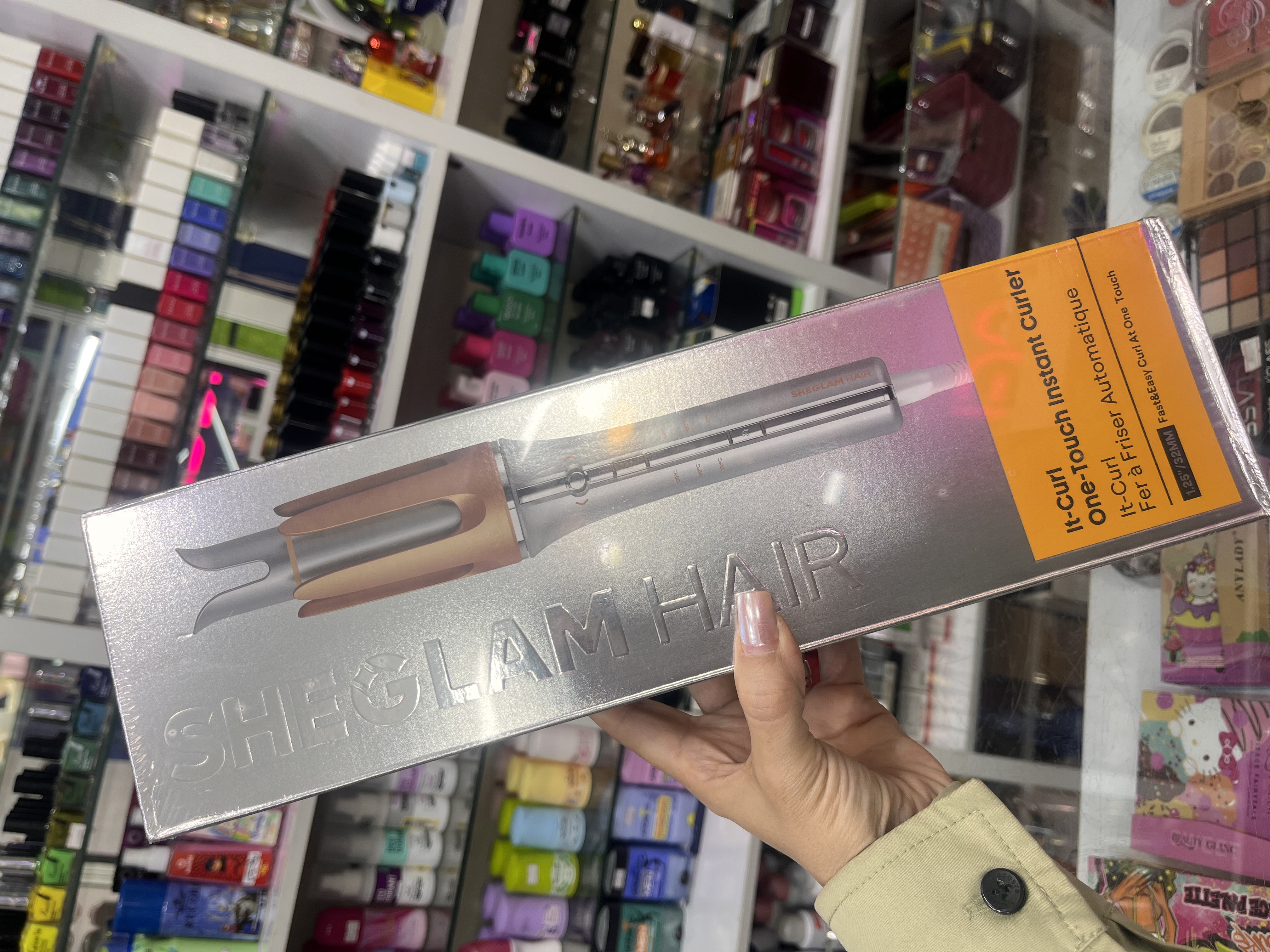 دستگاه کرلی مو شیگلم سایز 32mm